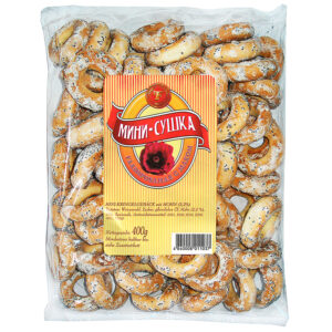 Kringelgebäck glasiert  mit Mohn 400 g