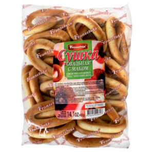 Kringelgebäck oval mit Mohn  400 g