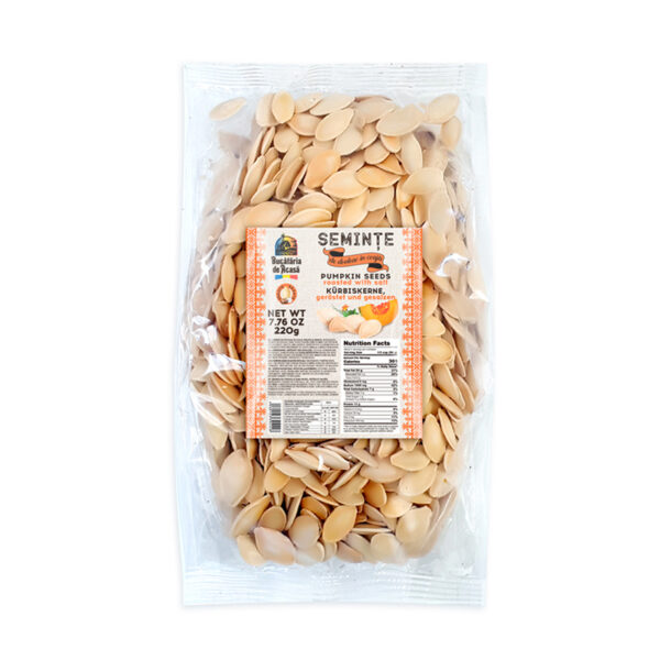 Kürbiskerne, geröstet und gesalzen   BUCATERIA de ACASA 220g