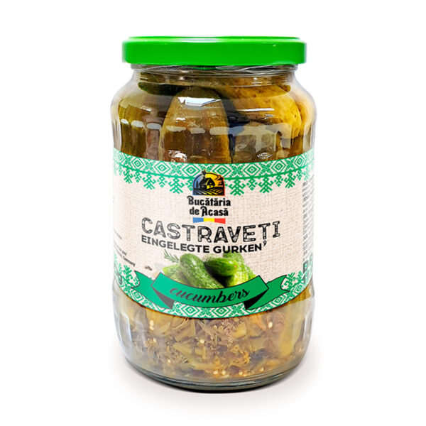 Eingelegte Gurken BUCATERIA de ACASA  660g