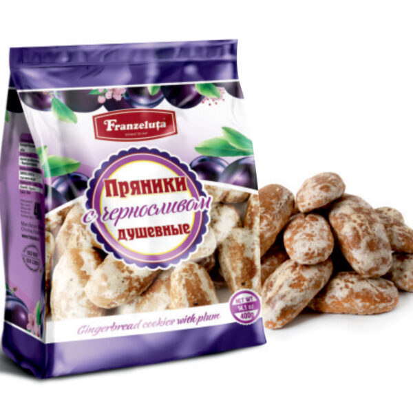 Lebkuchen mit Pflaumen  400 g