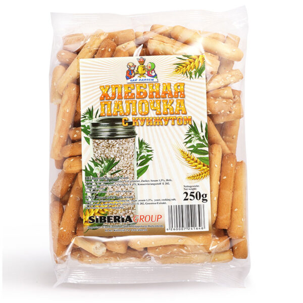 Brotstäbchen  mit Sesam 250g