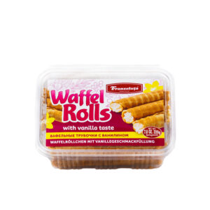 Waffelröllchen mit Vanille 220 g