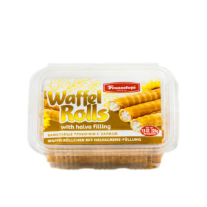 Waffelröllchen mit Halwa 220g