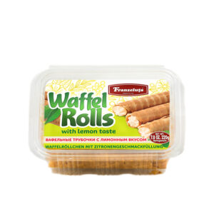 Waffelröllchen mit Zitrone 220g