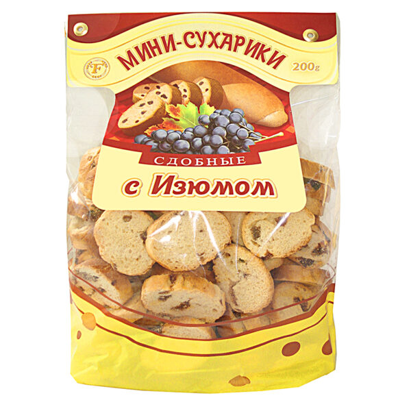 Mini Zwieback mit Rosinen 200g