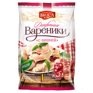 Вареники с вишней  400г