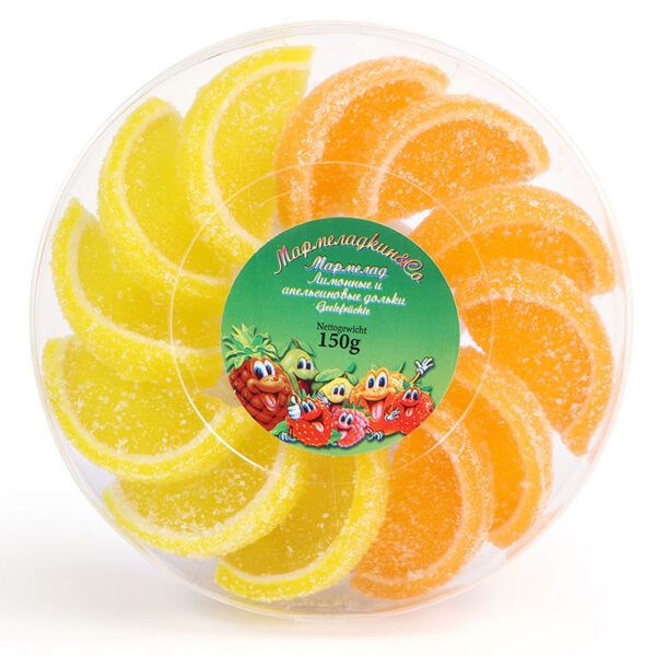 Geleefrüchte „Zitrone & Orange“ 150 g