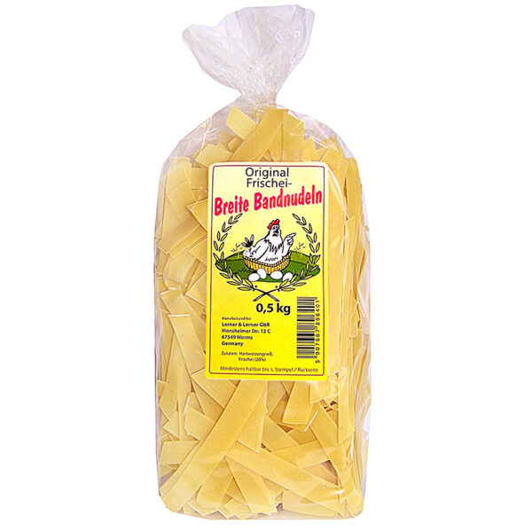 Hausgemachte Nudeln "Bandnudeln breit" 500 g