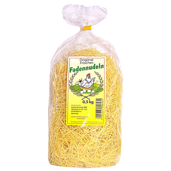 Hausgemachte Nudeln "Fadennudeln" 500 g