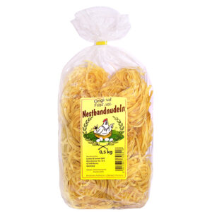 Hausgemachte Nudeln "Nestbandnudeln" 500 g