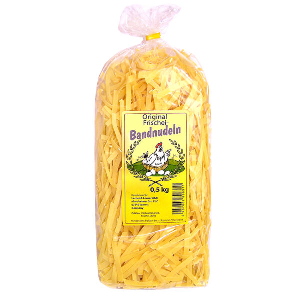 Hausgemachte Nudeln "Bandnudeln mittel" 500 g