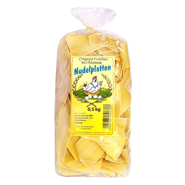 Hausgemachte Nudeln "Nudelplatten" 500 g