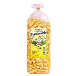 Hausgemachte Nudeln "Spiralnudeln" 500 g