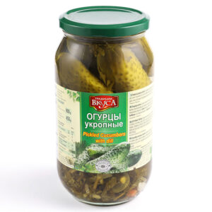 Konservierte Gurken mit Dill  0,9 L