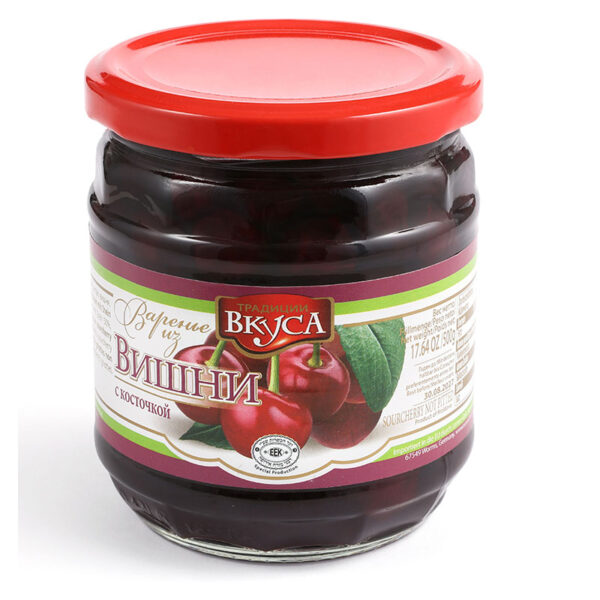 Eingemachte Sauerkirchen mit Stein 500g