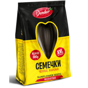 Sonnenblumenkerne schwarz geröstet "Dandar"  300 g