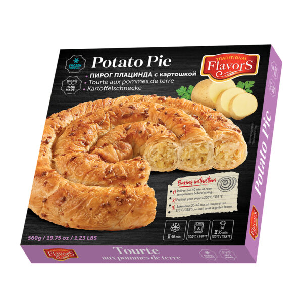 Плацинды с картошкой  560g