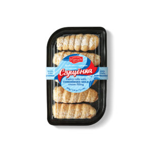Gebäckröllchen mit Cremefüllung mit Kondensmilchgeschmack 160g